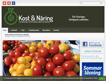 Tablet Screenshot of kostochnaring.se